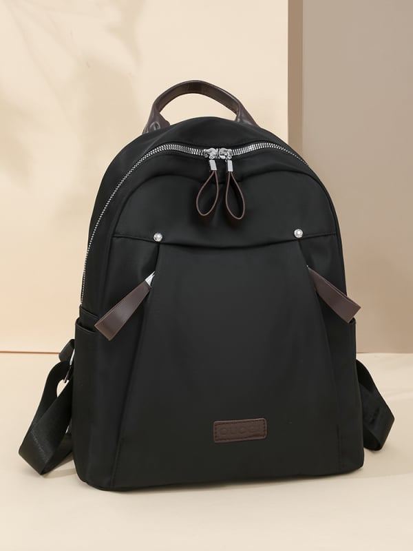 Ruksak u urbanom minimalističkom stilu, Oxford tkanina, zatvaranje na zip, unutarnji pretinci: pretinac sa zipom i pretinac za mobitel, podstava od tkanine