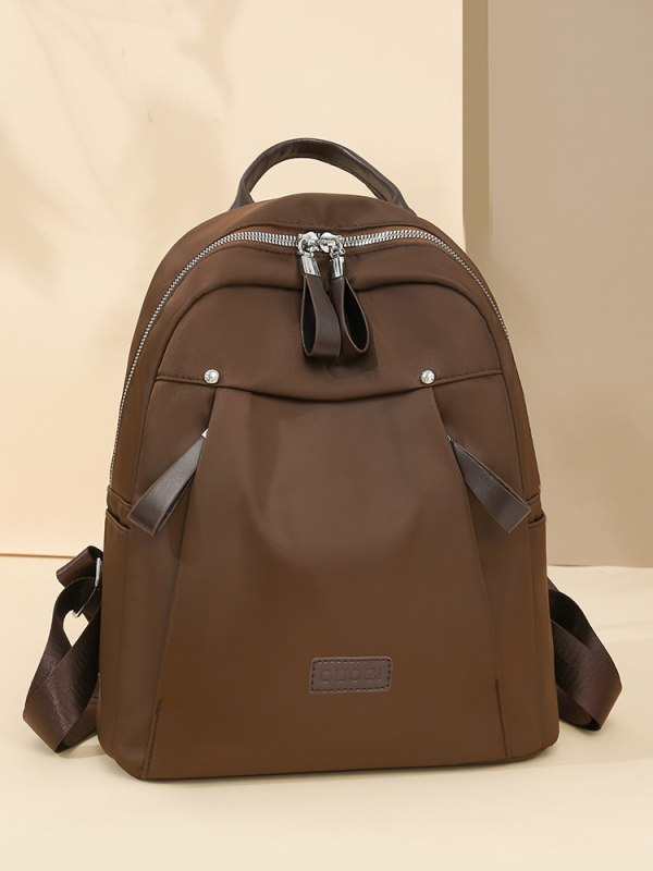 Ruksak u urbanom minimalističkom stilu, Oxford tkanina, zatvaranje na zip, unutarnji pretinci: pretinac sa zipom i pretinac za mobitel, podstava od tkanine