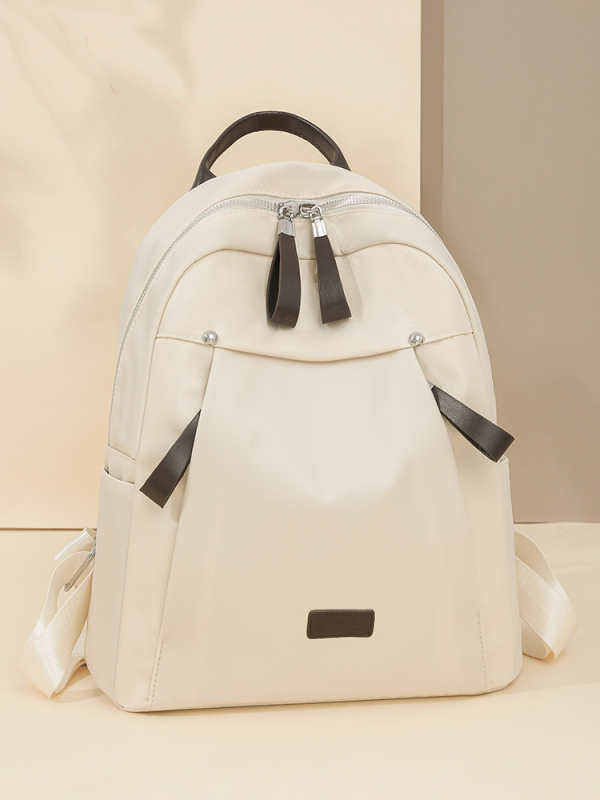 Ruksak u urbanom minimalističkom stilu, Oxford tkanina, zatvaranje na zip, unutarnji pretinci: pretinac sa zipom i pretinac za mobitel, podstava od tkanine