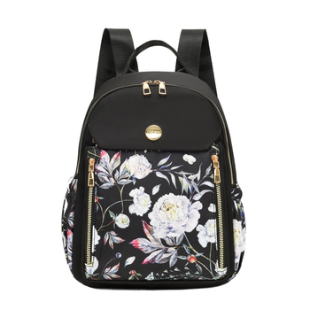 Ruksak za svakodnevnu upotrebu, gradski stil, najlon, zatvaranje na zip, unutarnja džep sa zatvaračem, proljeće 2025