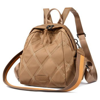 Ženski ruksak od Oxford platna, izdanje 2024., lagan i stylish za svakodnevnu upotrebu; zatvaranje na zip; unutarnje pregrade: tajna zip pretinac, pretinac za mobitel, sandwich zip pretinac; podstava poliesterska; prozračan i smanjuje opterećenje