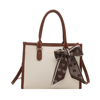 Tote torba u stilu street fashion, PU materijal, zatvarač, vodoravni kvadratni oblik