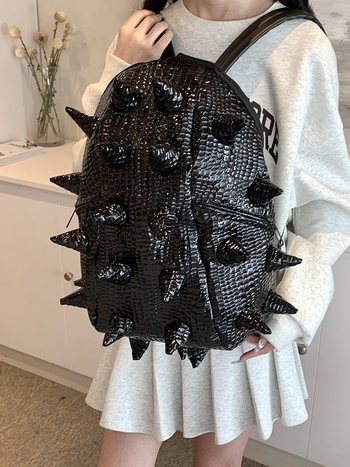 Unisex PU ruksak, kapacitet 20–35L, vodootporan, životinjski uzorak (PU, 20–35L, vodootporan, unisex, životinjski uzorak)