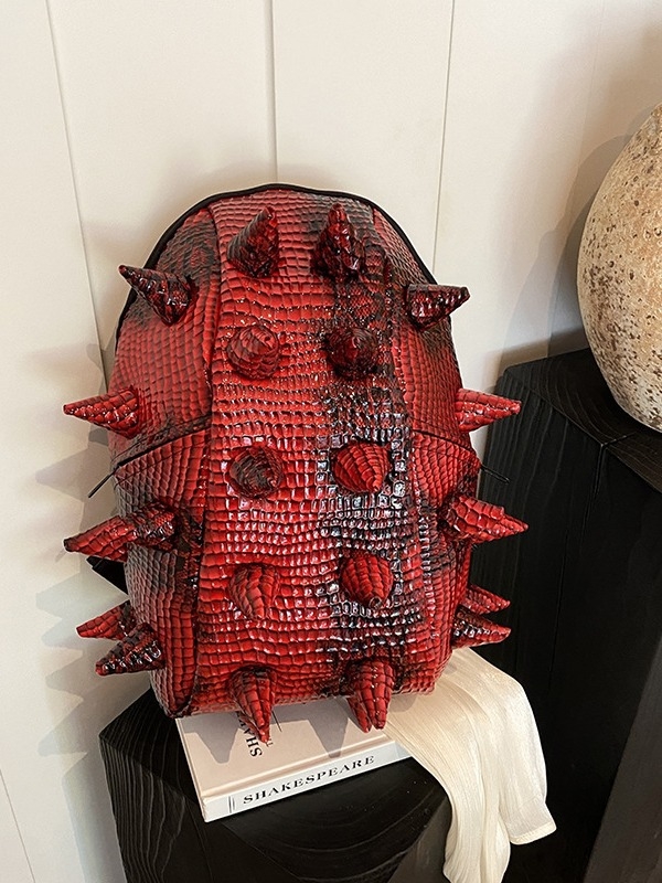 Unisex PU ruksak, kapacitet 20–35L, vodootporan, životinjski uzorak (PU, 20–35L, vodootporan, unisex, životinjski uzorak)