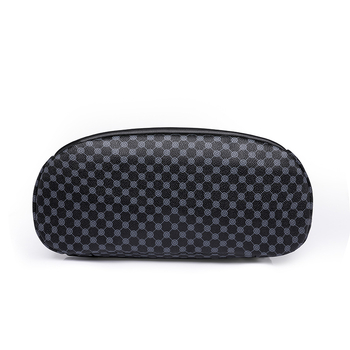 Ženski ruksak velike kapacitete, PU materijal, ispis u euro-američkom stilu, zatvaranje zipom, podstava od poliestera, jesen 2023, za svakodnevnu upotrebu.