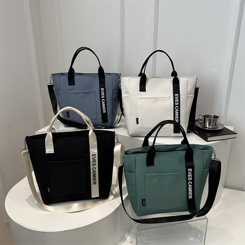 Unisex torba preko ramena od Oxford tkanine, vodootporna, velika kapaciteta, zatvarač