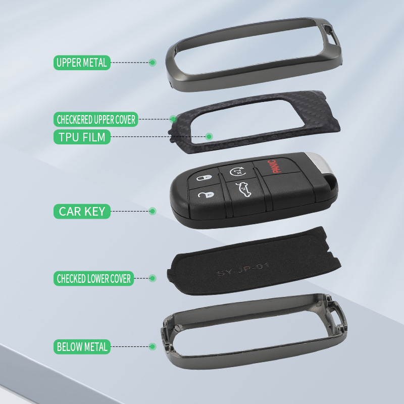 Car Shell Buckle Bag Jeep Compass, Renegade, Grand Cherokee, Commander számára | Cinkötvözet | Márka: Other | Autógyártó: Shangying