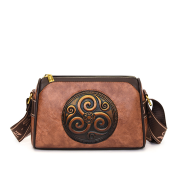 Torba za rame u obliku jastuka - PU, zatvarač, podstava od poliestera, jedna naramenica, proljeće 2025