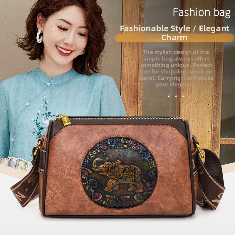 Vankúšovitá taška cez rameno - PU, zips, podšívka z polyesteru, jedna popruh, jar 2025