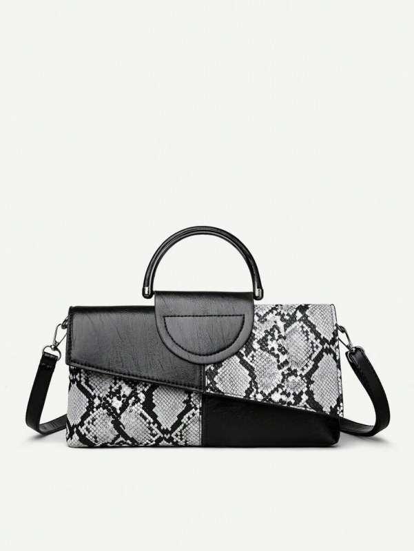 PU ženska torbica, envelope stil, horizontalno kvadrtnog oblika, magnetska kopča, unutarnja džep sa zipom