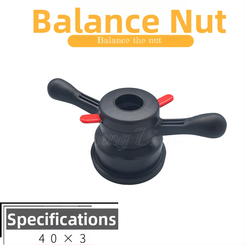 Prístroj na vyvažovanie pneumat s rýchlou maticou – vysoká pevnosť zámku, misový vyvažovač, odolné nylonové telo, určené na vyvažovanie nástrojov a strojov