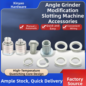 Аксесоар за модифициран ъглошлайф за слот-машина с галванизиран адаптер, 125/100, алуминиева конструкция