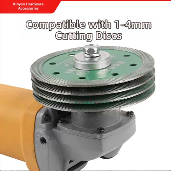 Аксесоар за модифициран ъглошлайф за слот-машина с галванизиран адаптер, 125/100, алуминиева конструкция