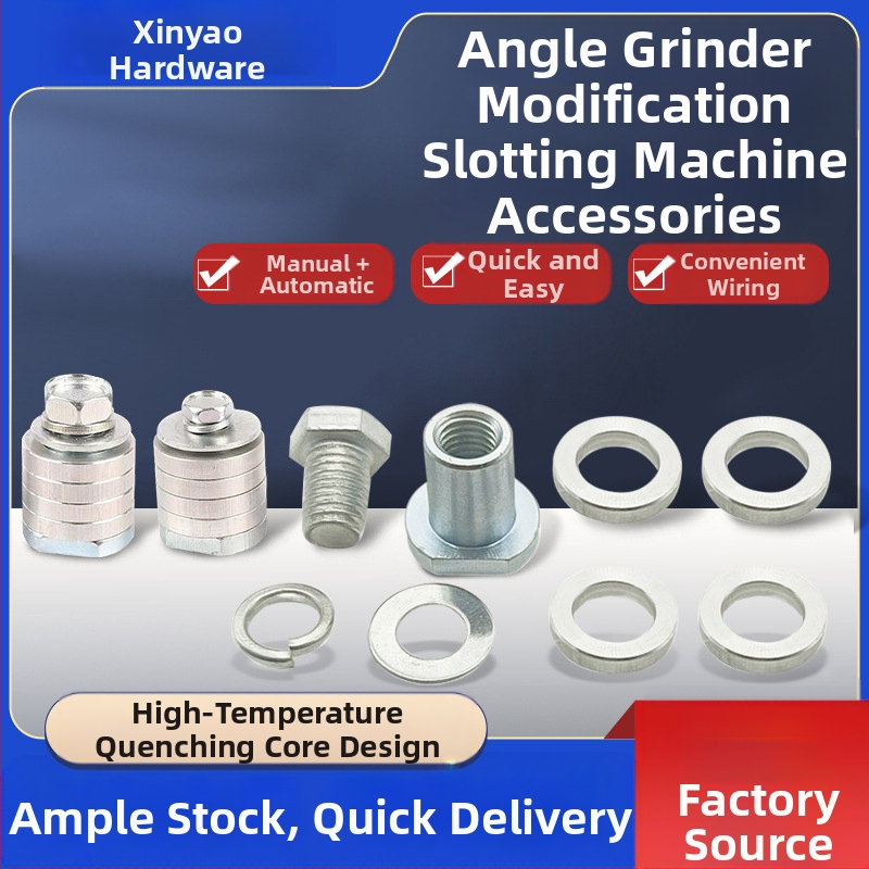 Аксесоар за модифициран ъглошлайф за слот-машина с галванизиран адаптер, 125/100, алуминиева конструкция