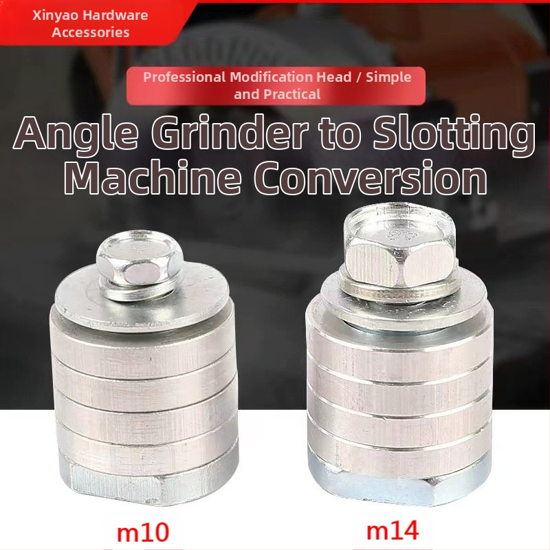 Аксесоар за модифициран ъглошлайф за слот-машина с галванизиран адаптер, 125/100, алуминиева конструкция