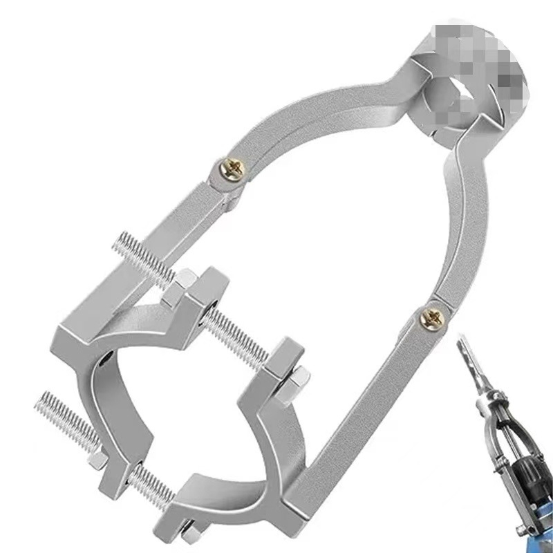 Stabilus kvaršto skylės grąžto laikiklis rankiniams ir staliniams grąžtams, konvertuojamas į rankinį grąžtą