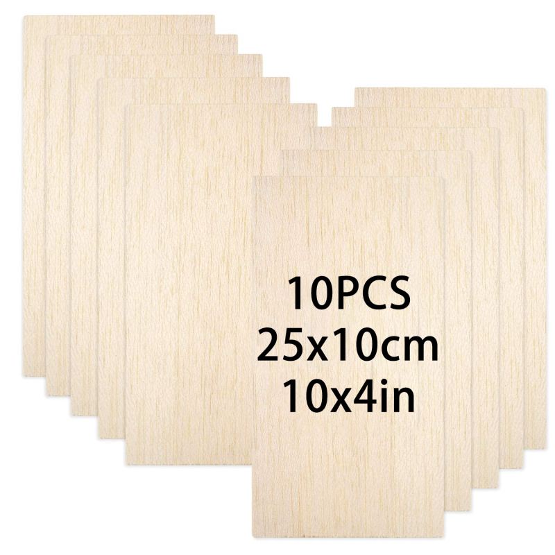 Laserom izrezana Basswood prazna ploča za DIY dječje ručno oslikane građevne blokove – Forest Life marka, drveni privjesak, moderni umjetnički stil