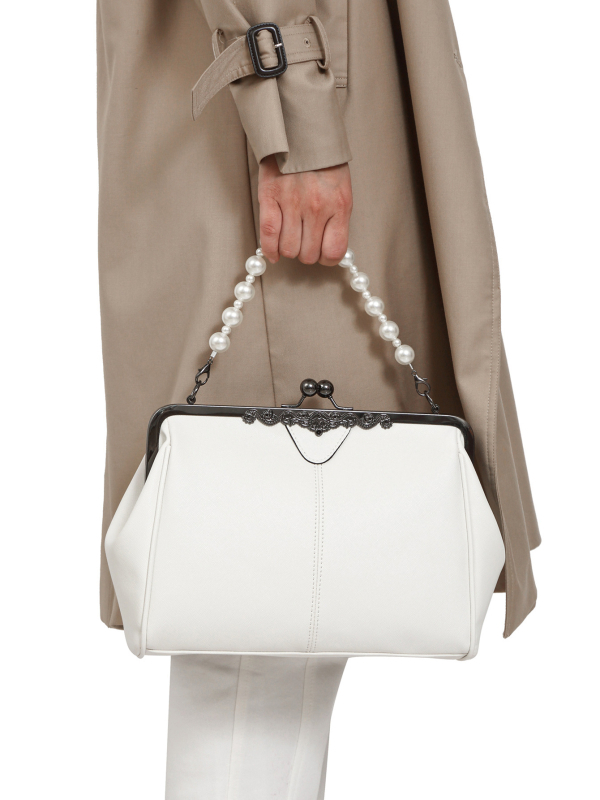 Ženska torba za rame i crossbody - PU koža, horizontalni kvadratni oblik, zatvaranje na bravu, unutarnji džepovi za telefon i osobnu iskaznicu, poliester podstava