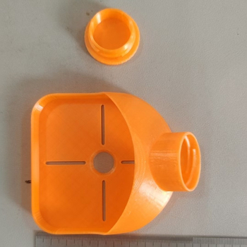 Колектор за прах от пробиване с версия с водна бутилка, пластмасов, машинно издялан, модерен стил