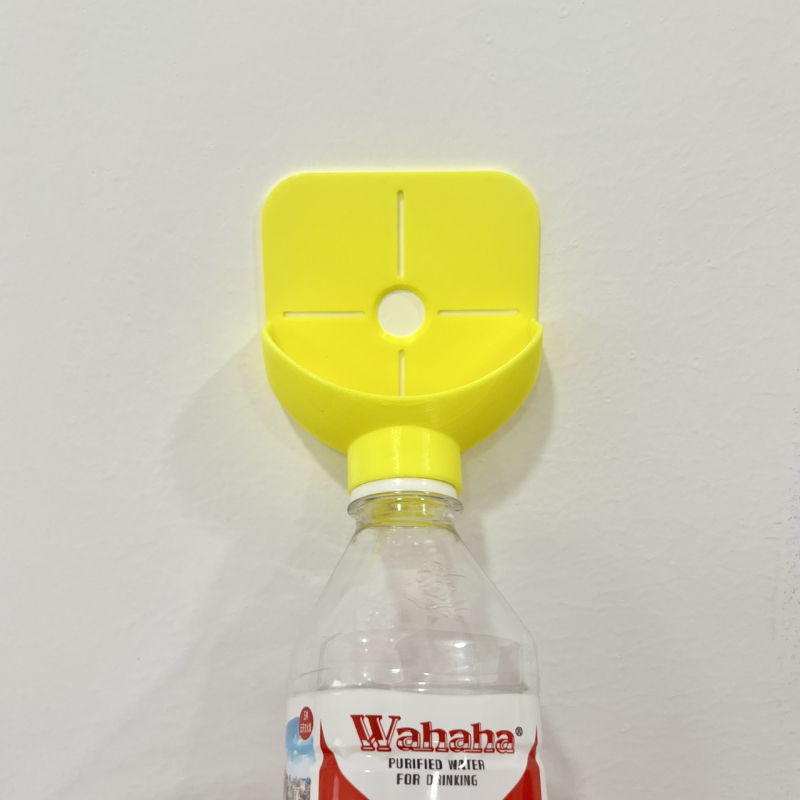 Колектор за прах от пробиване с версия с водна бутилка, пластмасов, машинно издялан, модерен стил