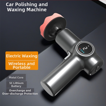 Belaidė poliravimo mašina automobiliams, dviejų paskirčių naudojimui auto ir namams, reguliuojamas greitis, ABS medžiaga