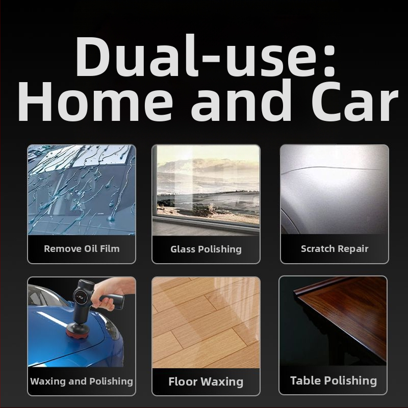 Безжична машина за полиране на автомобили, двоен режим за кола и дом, регулируема скорост, ABS материал