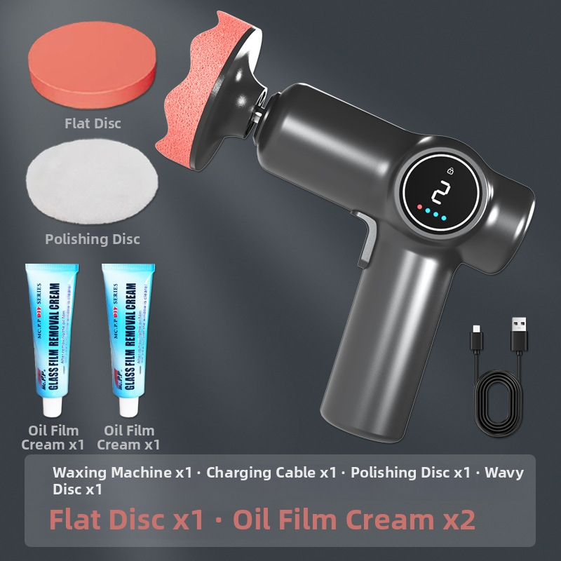 Belaidė poliravimo mašina automobiliams, dviejų paskirčių naudojimui auto ir namams, reguliuojamas greitis, ABS medžiaga