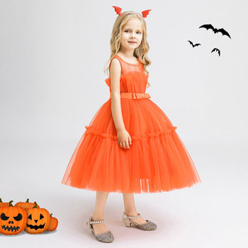 FSMKTZ Φόρεμα Πριγκίπισσα για Κορίτσια με Δίκτυ Τούλι, βασικό ύφασμα πολυεστέρας 65% και επένδυση βαμβάκι 35%, ύφασμα μείγμα, για ηλικίες 1–3 ετών, κατάλληλο για όλες τις εποχές