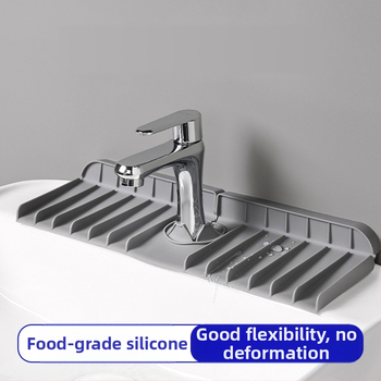 Silikoninis krano nutekėjimo kilimėlis virtuvei – nutekėjimas, pritaikymas, atspaustas logotipas, prekinis ženklas Silicon Art