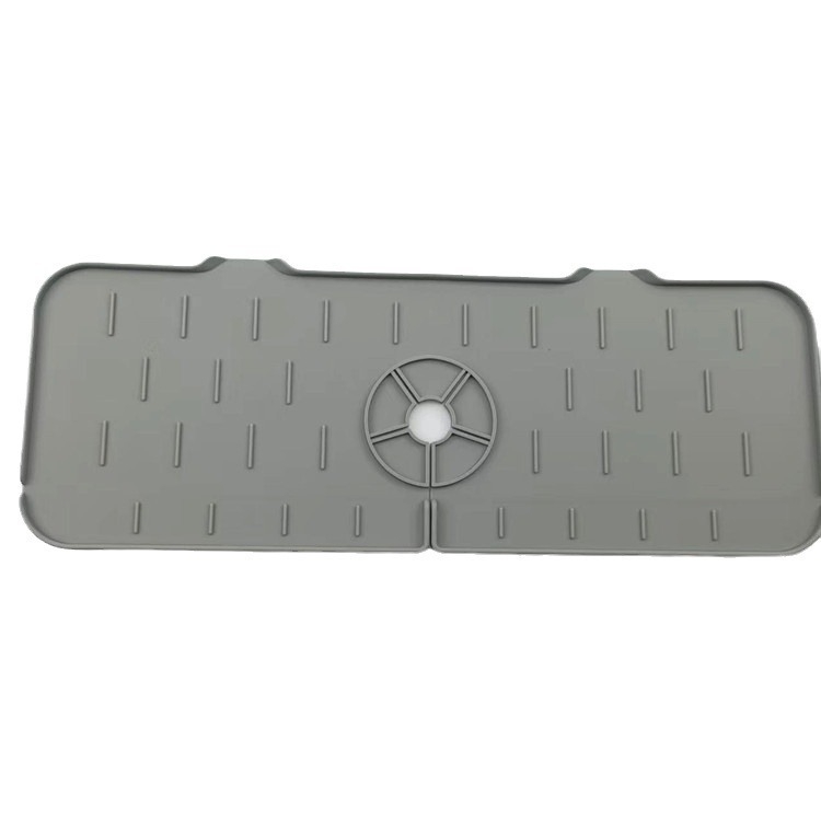 Silikoninis krano nutekėjimo kilimėlis virtuvei – nutekėjimas, pritaikymas, atspaustas logotipas, prekinis ženklas Silicon Art