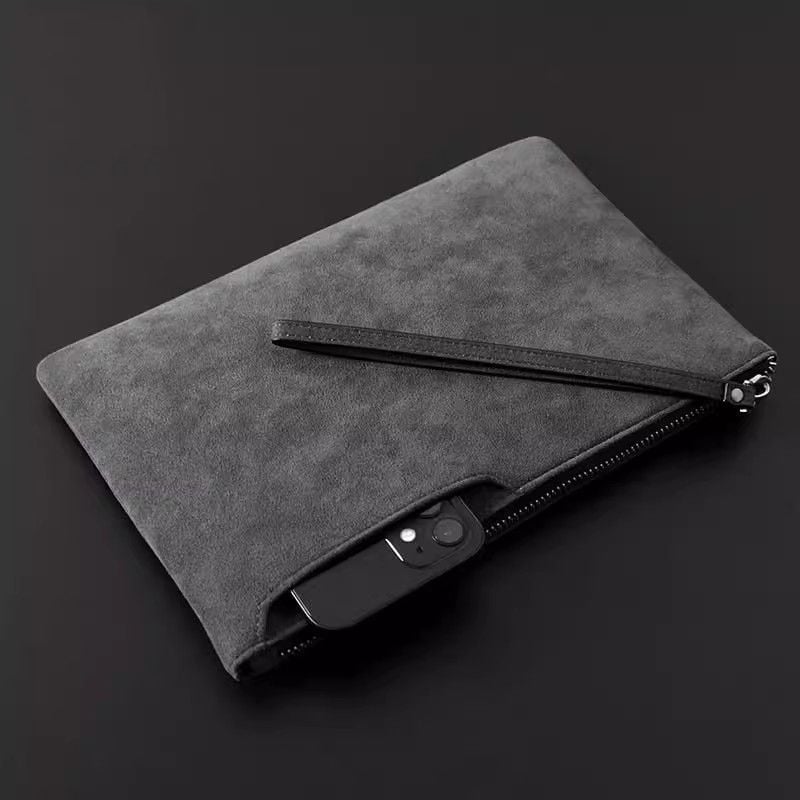 Vyrų PU odos cross-body piniginė — minimalistinis prabangus stilius, vienspalvis, poliesterio įdėklas, išplėtimas, anti-theft funkcija