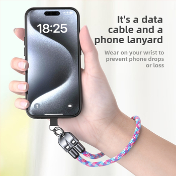 Nothing USB-C 2-в-1 ланярд кабел за данни с PD бързо зареждане — корпус от сплав, максимален изход 48V 5A