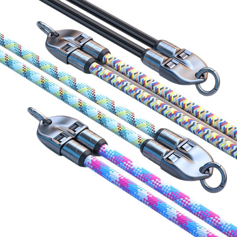 Nothing USB-C 2-v-1 kábel s šnúrkou, PD rýchlonabíjanie, telo zliatiny, maximálny výstup 48V 5A