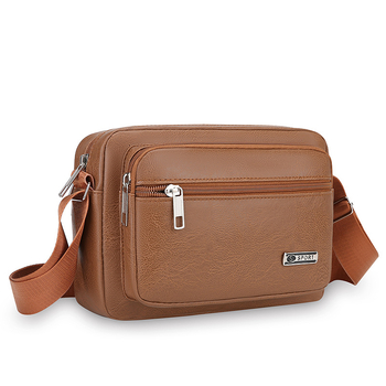 Muška PU kožna crossbody torba za poslovna putovanja – Veliki kapacitet, otporna na habanje, pogodna za slobodno vrijeme putovanja (PU koža, veliki kapacitet, otporna na habanje, poslovni stil)