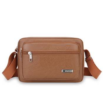 Muška PU kožna crossbody torba za poslovna putovanja – Veliki kapacitet, otporna na habanje, pogodna za slobodno vrijeme putovanja (PU koža, veliki kapacitet, otporna na habanje, poslovni stil)