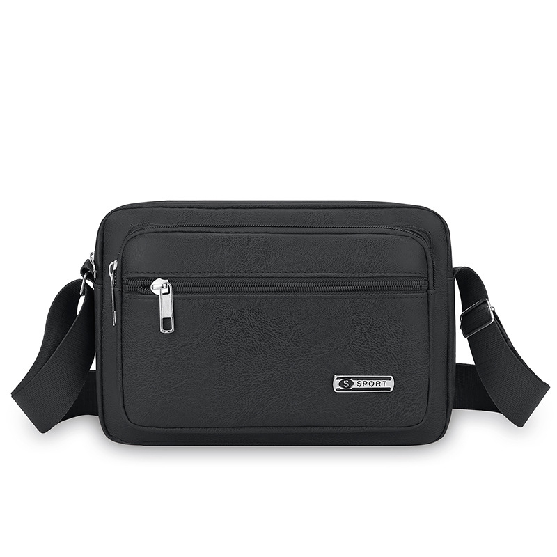 Muška PU kožna crossbody torba za poslovna putovanja – Veliki kapacitet, otporna na habanje, pogodna za slobodno vrijeme putovanja (PU koža, veliki kapacitet, otporna na habanje, poslovni stil)