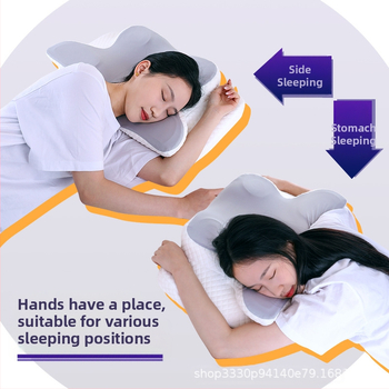 Възглавница от паметна пяна за шийни прешели, извънземна форма; ядро 2–3 кг; височина ядро 5–10 см; персонализирано обработване; материя на ядро Lyocell/полиестер/найлон/спандекс