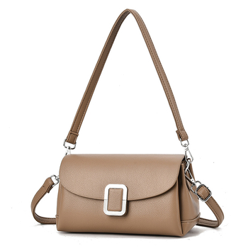 Mala kvadratna torba, unisex stil, PU koža, crossbody torba preko ramena, poliester podstava, zatvaranje poklopcem, jedan remen