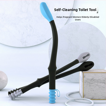 Yu Tai σιλικόνιου βοηθητικό εργαλείο καθαρισμού τουαλέτας, μοντέλο 25682, συσκευασία 100, εκτύπωση λογοτύπου, δυνατότητα παραμετροποίησης, για ηλικιωμένους και ΑμεΑ