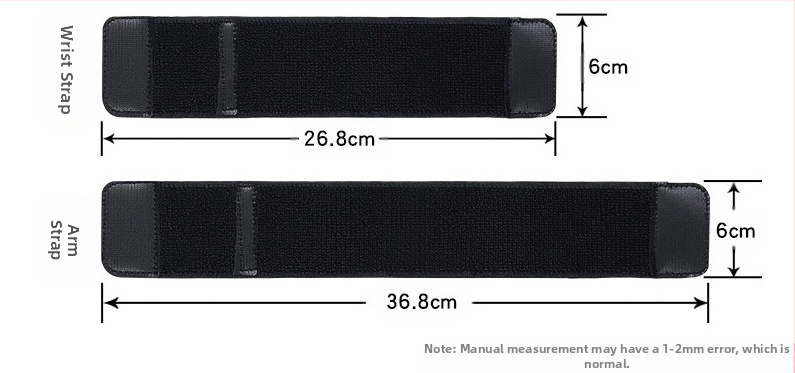 Držiak na telefón na zápästie pre beh – Unisex, Plastový, Všeobecný štýl (Stojan pre živé prenosy)