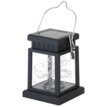 Ηλιακή κρεμαστή λαμπτήρα κήπου IP44, LED 0,5W, λειτουργία 6–12 ωρών