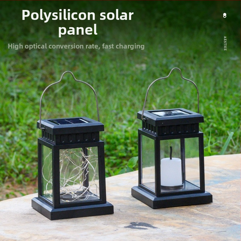 Solarna vrtna viseća svjetiljka IP44 LED 0,5W, trajanje osvjetljenja 6–12 sati