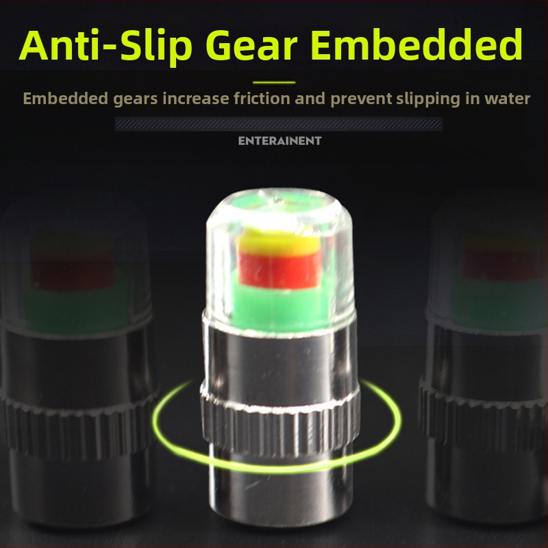 Метална капачка за предупреждение на налягането в гумите, диапазон 2,4 bar, цветен дисплей, мониторинг на налягането