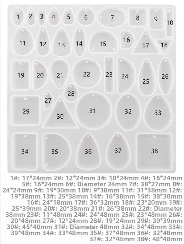 Silikónová forma na koláče – nepravidelného tvaru na pečenie