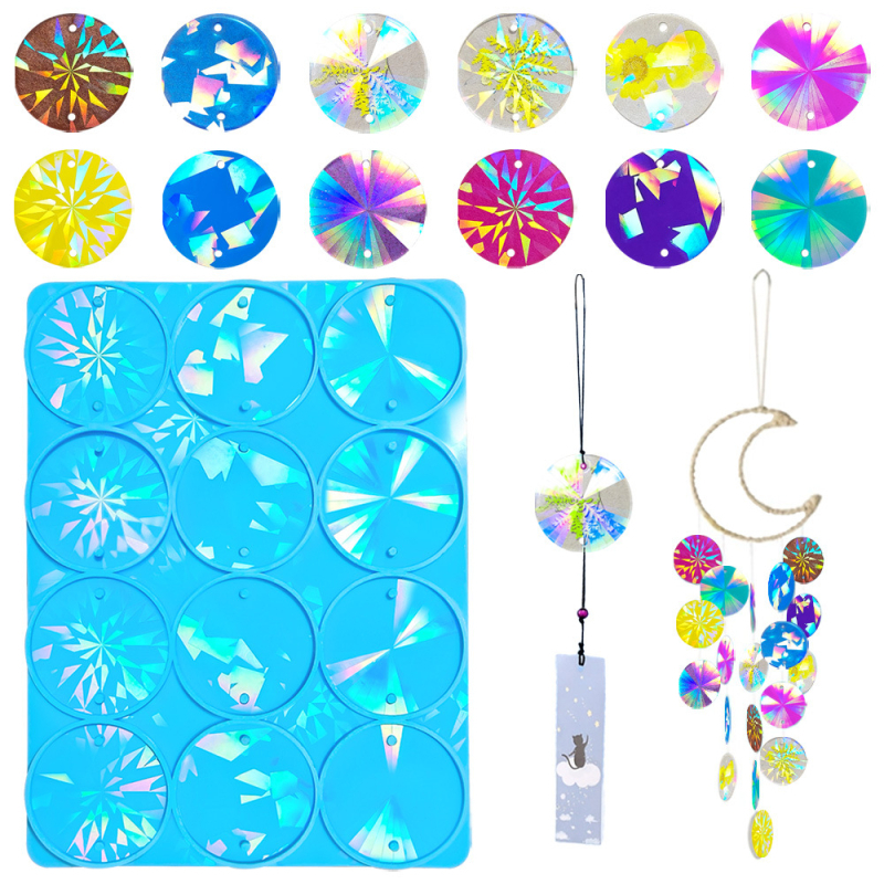 Szilikon sütőforma DIY szabálytalan alakú harang medálhoz