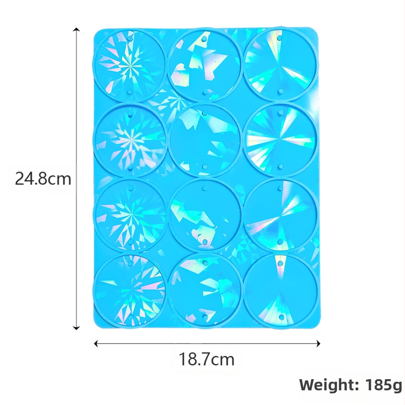Silikónová forma na pečenie pre DIY nepravidelného tvaru visiaci zvonček
