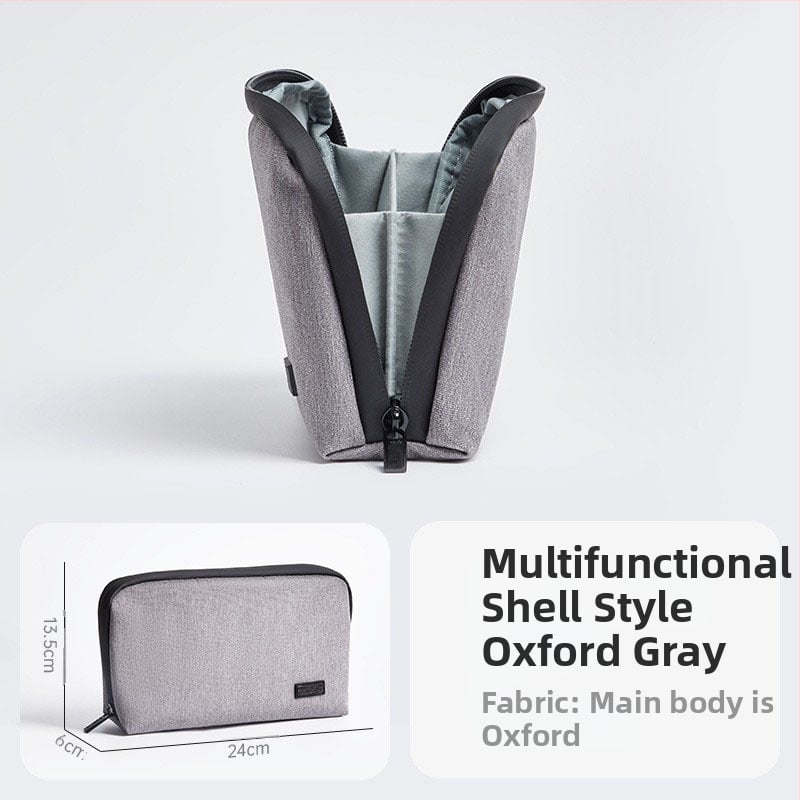 Cestovná taška na skladovanie SN006 (taška v štýle kabelky, Oxford+koža, nepremokavá, veľká kapacita)