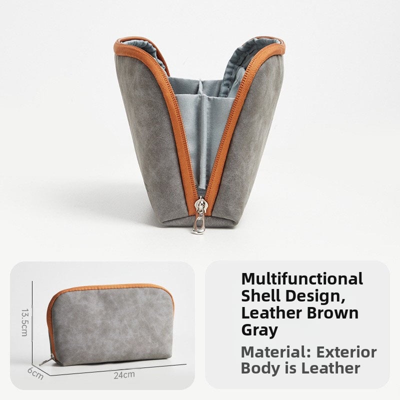 Cestovná taška na skladovanie SN006 (taška v štýle kabelky, Oxford+koža, nepremokavá, veľká kapacita)