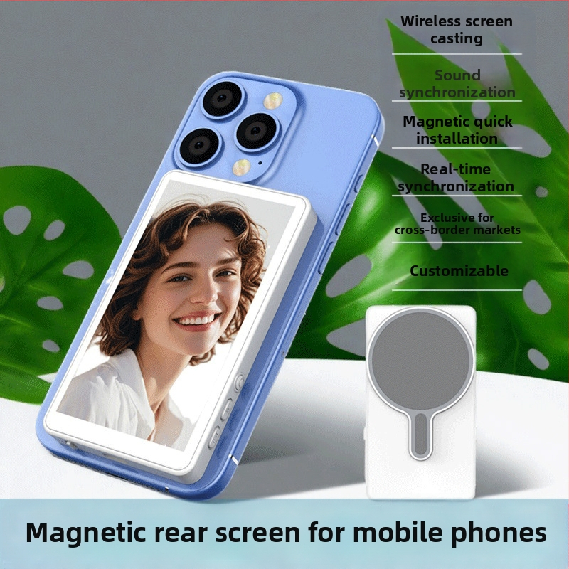 SHEEVONIX Заден магнитен селфи дисплей с проекция за телефон — бренд SHEEVONIX, модел SHEEVONIX, тип SHEEVONIX