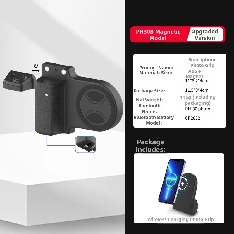 Sinrong PH-30A stolný držiak na telefón, ABS materiál, hmotnosť 95 g